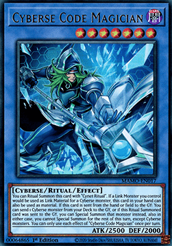 Cyberse Code Magician (V.1 - Ultra Rare)