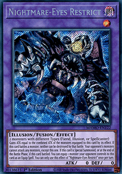 Nightmare-Eyes Restrict (V.1 - Secret Rare)