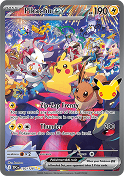 Pikachu ex (30C 150)