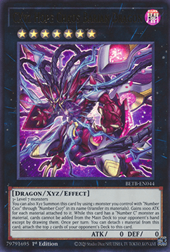 CXyz Hope Chaos Barian Dragon (V.1 - Ultra Rare)