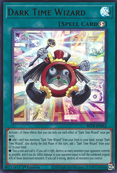 Dark Time Wizard (V.1 - Ultra Rare)