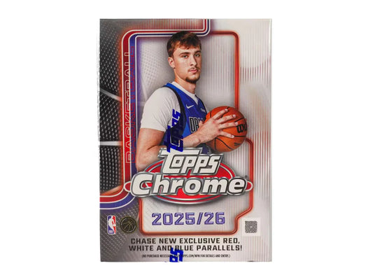 2025/26 Topps Chrome Basketball 7-Pack Blaster
