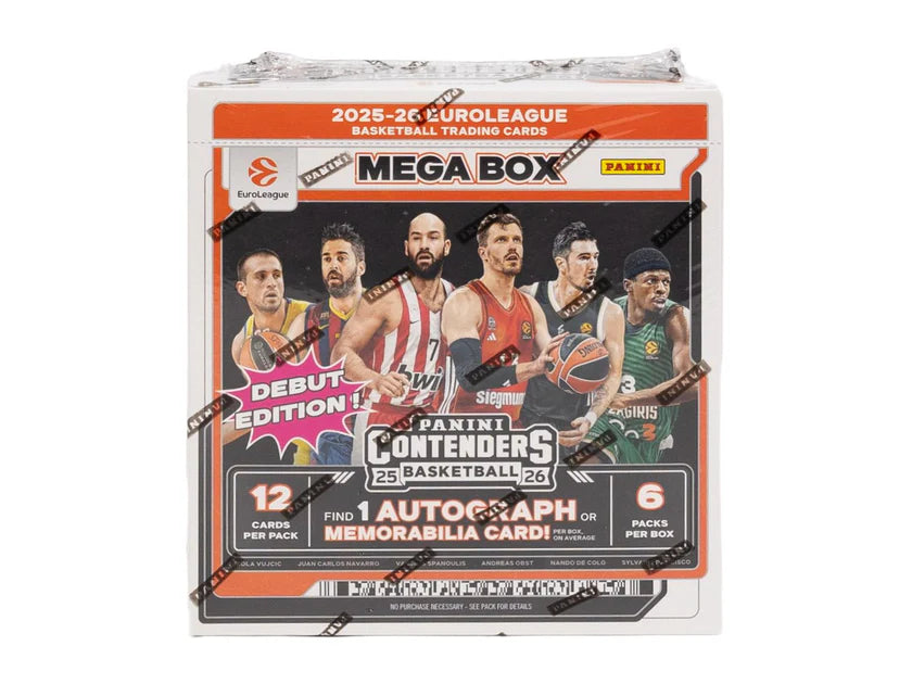 2025/26 Panini Contenders EuroLeague Basketball Mega Hobby