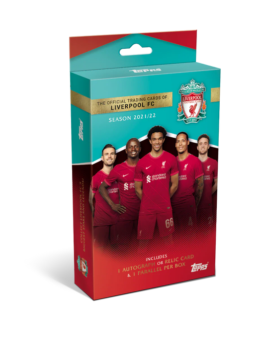 2021-22 Topps Liverpool FC Team Set