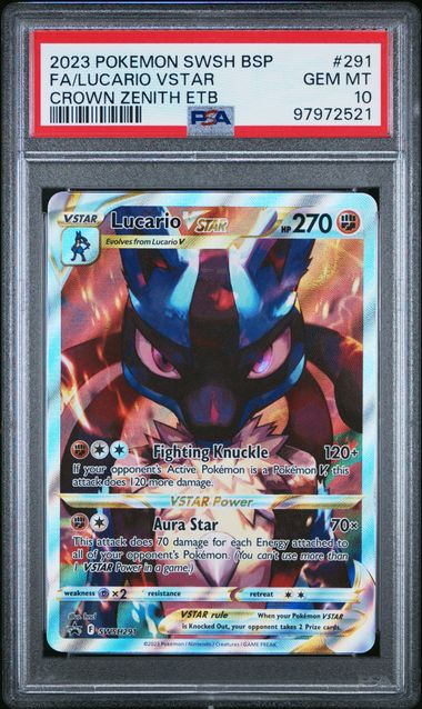 Lucario VSTAR (SWSH 291)