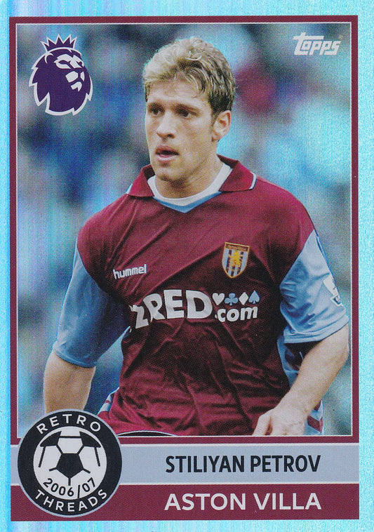 Stiliyan Petrov - Aston Villa 2025-26 Topps Premier League Retro Threads #382