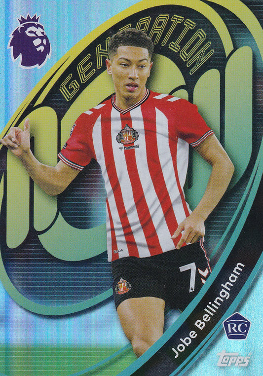 Jobe Bellingham 2025-26 Topps EPL Soccer #358 RC Generation Now