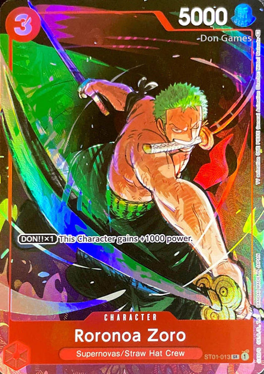 Roronoa Zoro (ST01-013) (V.1)