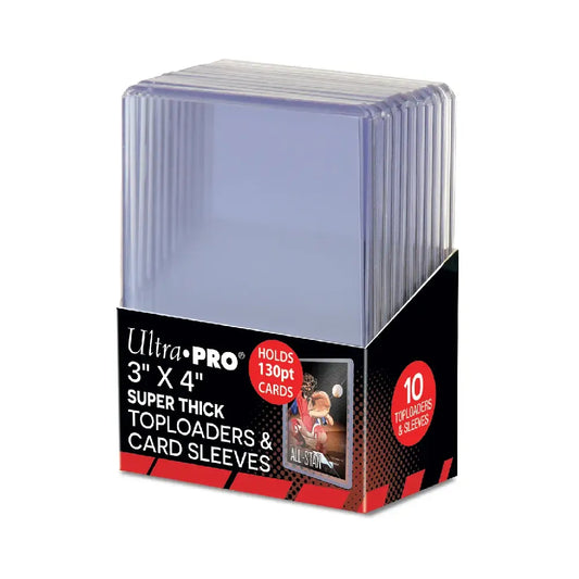 Ultra PRO Super Thick Toploaders 130PT - 10x