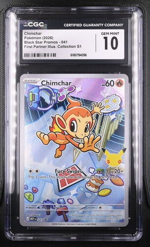 Chimchar (MEP 041)(GRADED)(CGC)