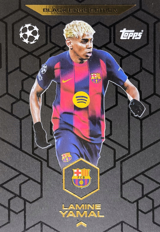 Lamine Yamal Black Edge Edition Barcelona BE3 Match Attax 25/26
