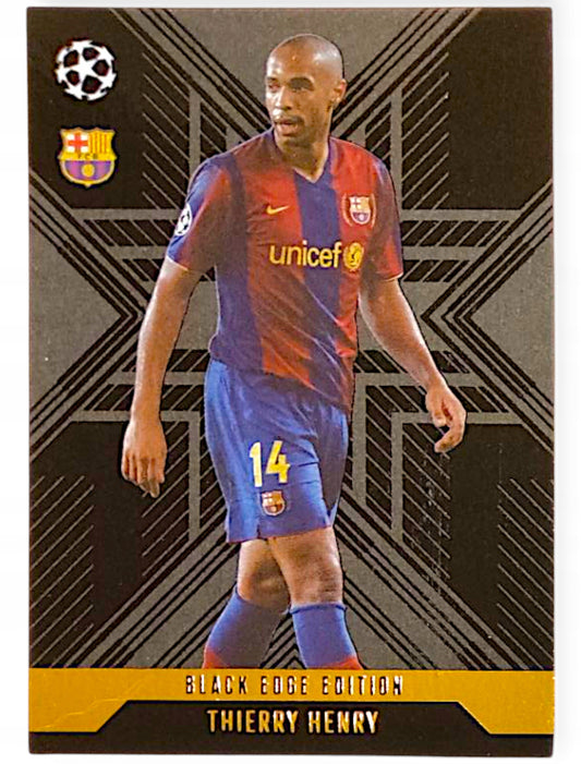 THIERRY HENRY BLACK EDGE BLA7 TOPPS MATCH ATTAX 2024-2025