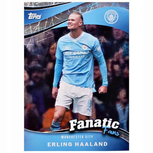 Erling Haaland FF-4 Fanatic Electro Topps Fan Set Manchester City 2024/25
