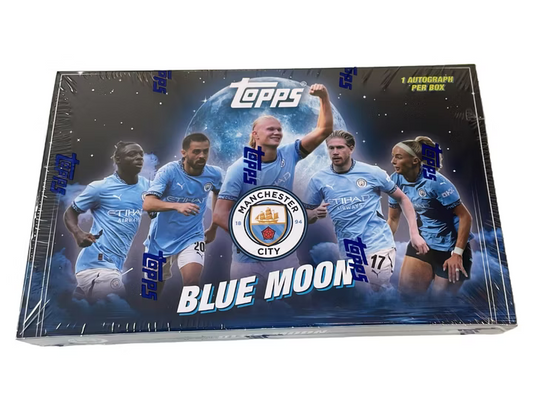 2024-25 Topps Manchester City Blue Moon Hobby Box