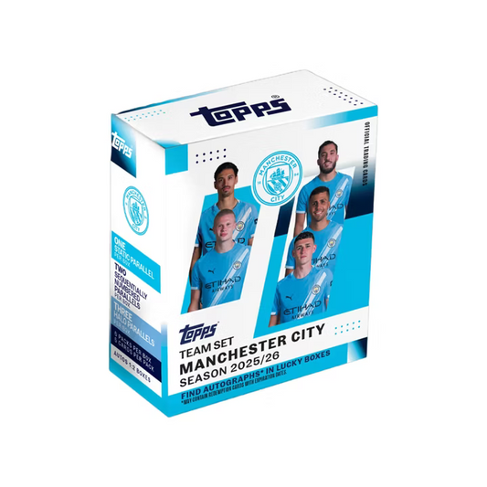 2025-26 Topps Manchester City Team Set