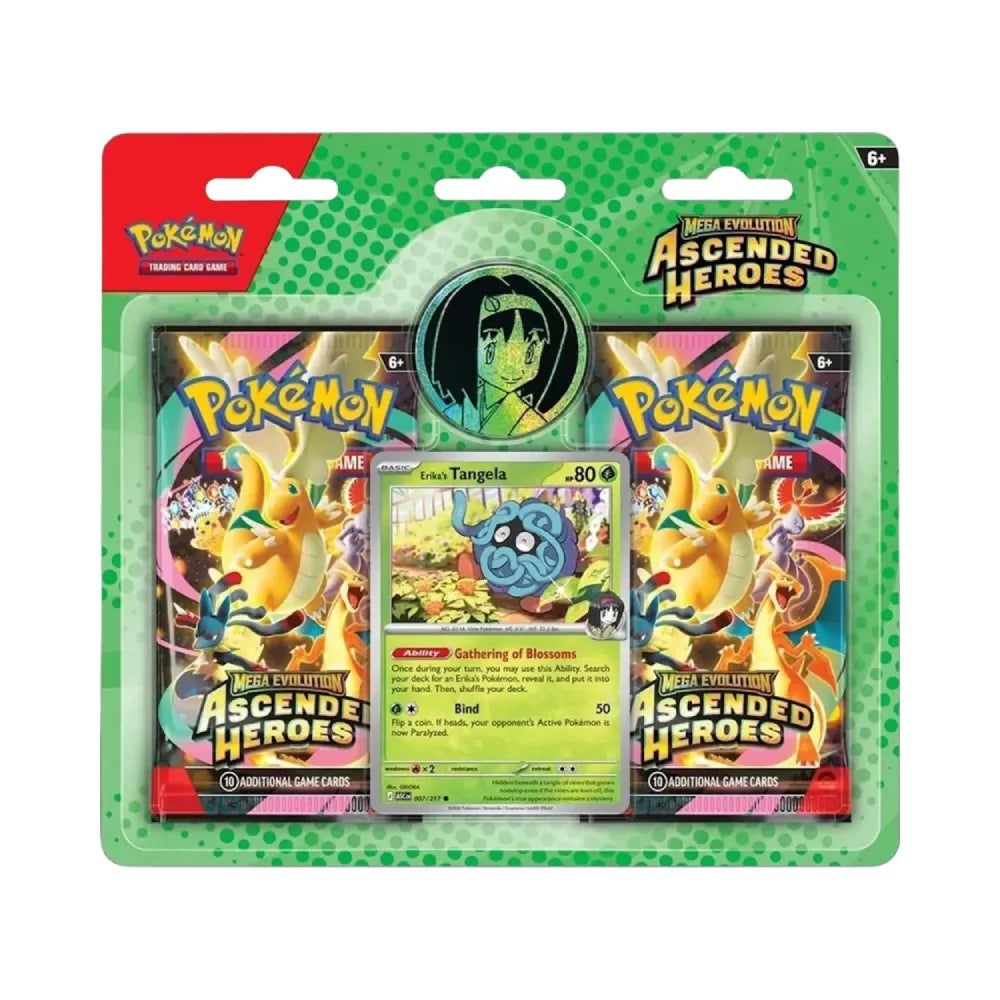Pokemon TCG: Ascended Heroes - 2-Pack Blister (Erika)