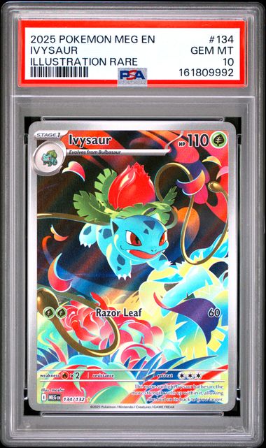 Ivysaur (MEG 134)(GRADED)(PSA)