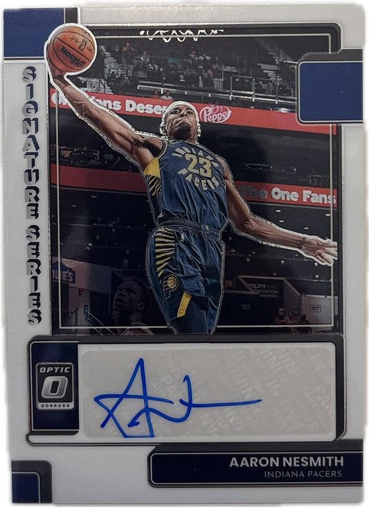 Aaron Nesmith SIGNATURE SERIES AUTO INDIANA PACERS 2022-23 Donruss Optic