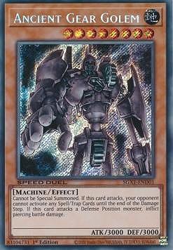 Ancient Gear Golem (V.2 - Secret Rare)