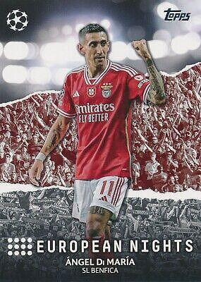 Angel Di Maria European Nights Insert Topps UCC 2023-2024