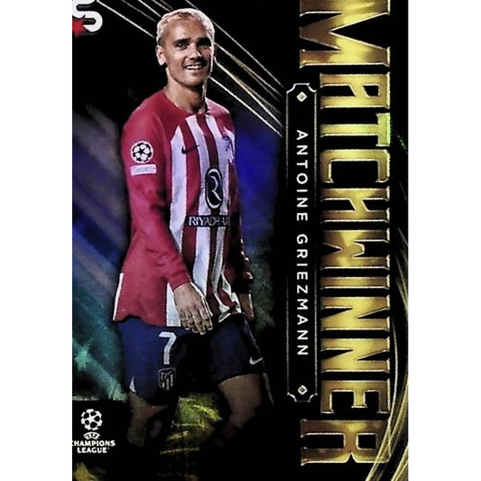 Antoine Griezmann Matchwinner Atletico Madrid Card Topps Superstars 2024 23/24