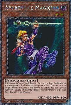 Apprentice Magician (V.1 - Platinum Secret Rare)