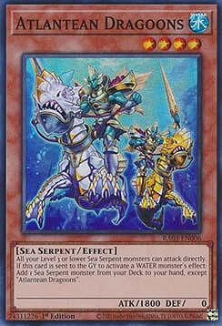 Atlantean Dragoons (V.1 - Super Rare)