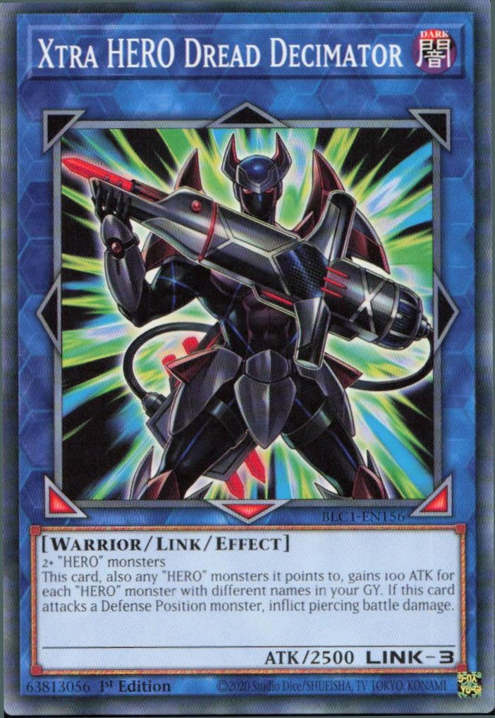 Xtra HERO Dread Decimator Common Battles of Legend: Chapter 1 BLC1-EN156