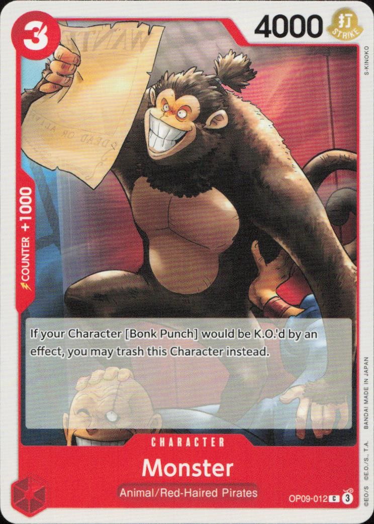 Monster C Emperors in the New World OP09-012 NM