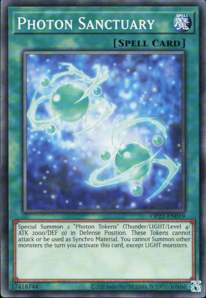 Photon Sanctuary Common OTS Tournament Pack 21 OP21-EN019