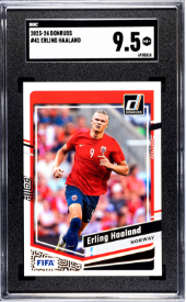 Erling Haaland Base Panini Donruss FIFA 2023-24 (GRADED)(SGC)
