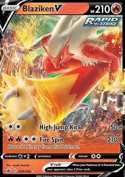 Blaziken V (CRE 020)