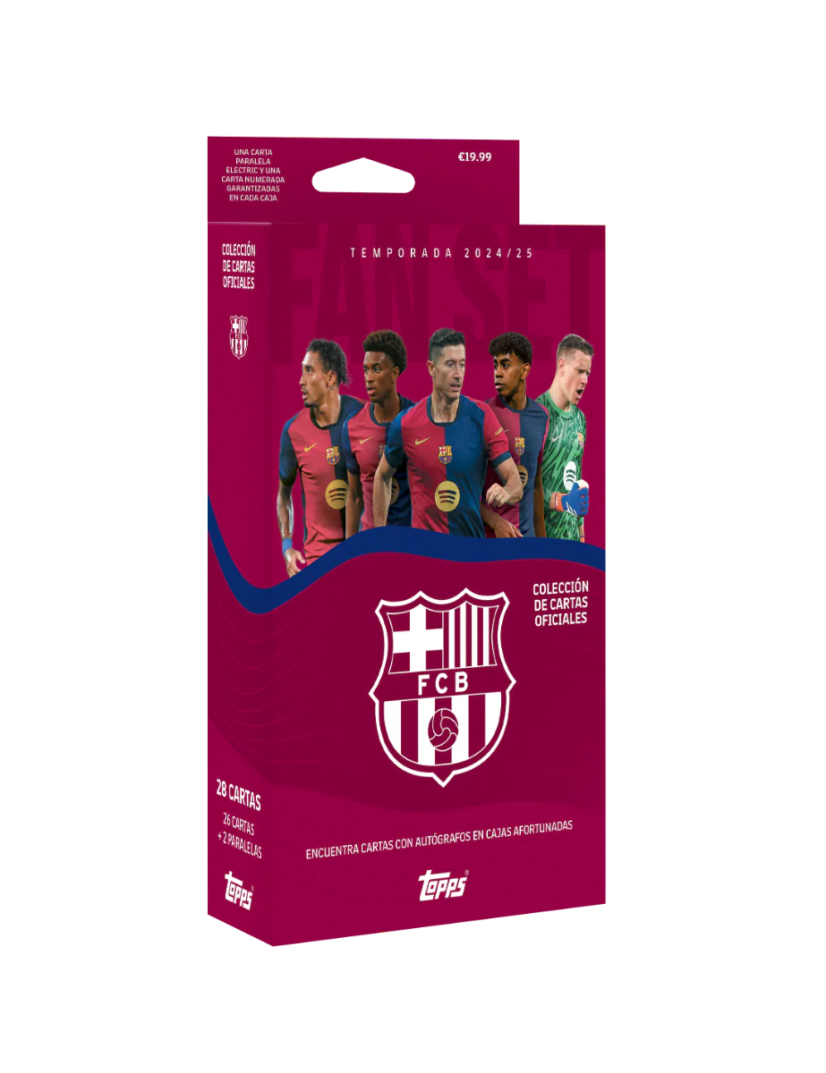2024-25 Topps Soccer Barcelona FC Fan Set