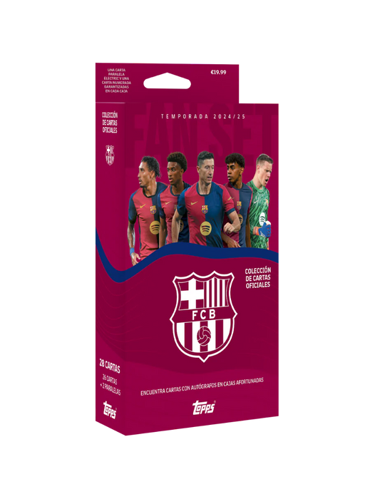2024-25 Topps Soccer Barcelona FC Fan Set