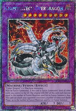 Chimeratech Overdragon (V.1 - Platinum Secret Rare)