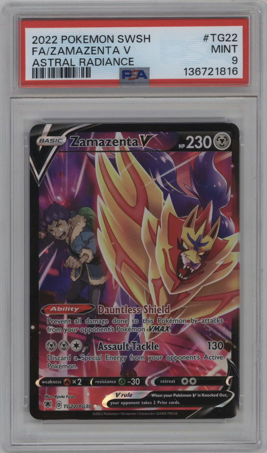 Zamazenta V (ASR TG22)(GRADED)(PSA)