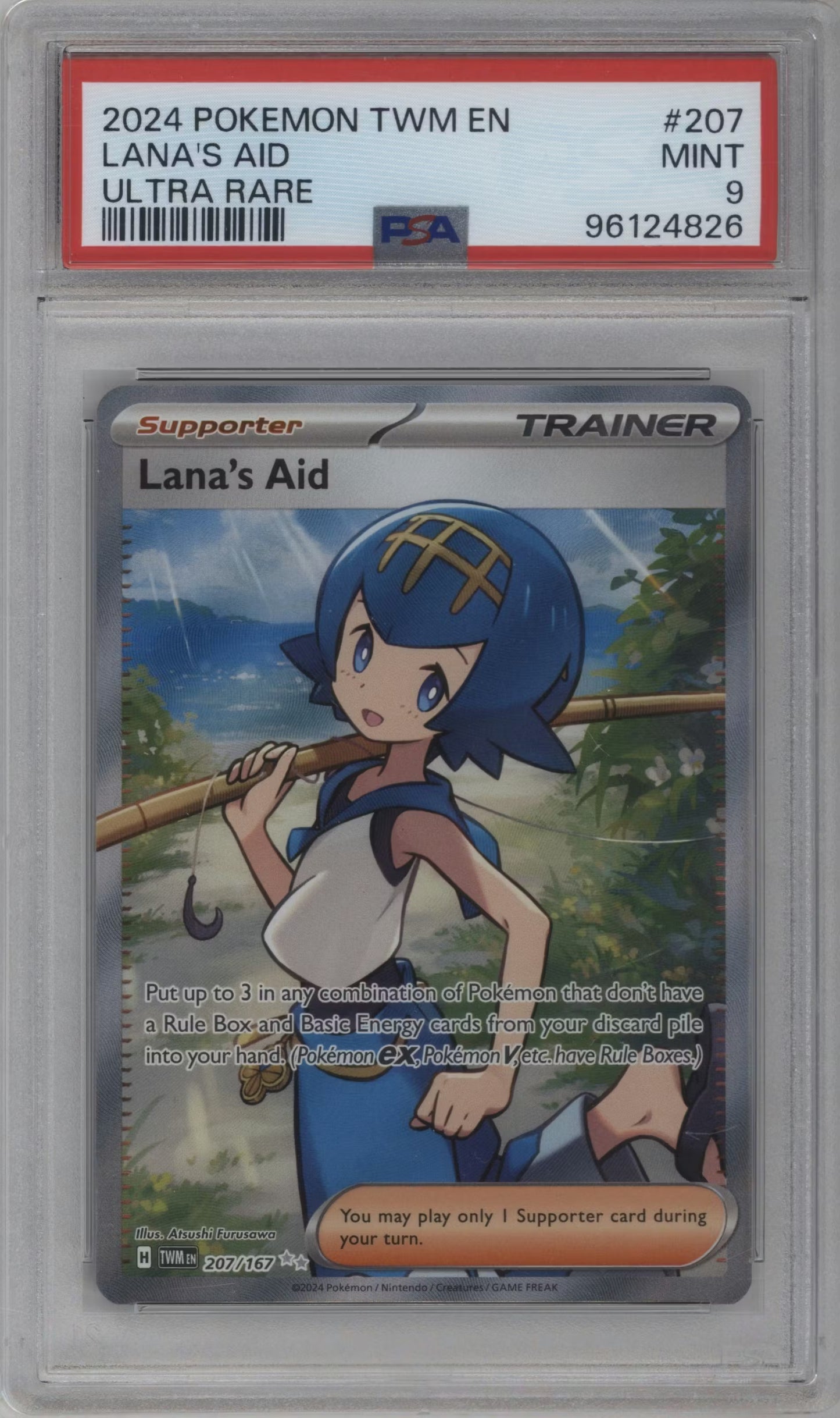 Lana's Aid (TWM 207)(GRADED)(PSA)