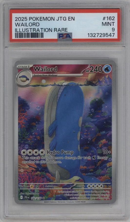 Wailord (JTG 162)(GRADED)(PSA)