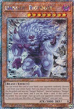 Danger! Bigfoot! (V.8 - Platinum Secret Rare)