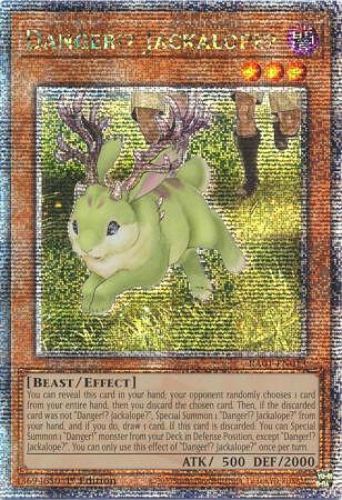 Danger!? Jackalope? (V.5 - Quarter Century Secret Rare)