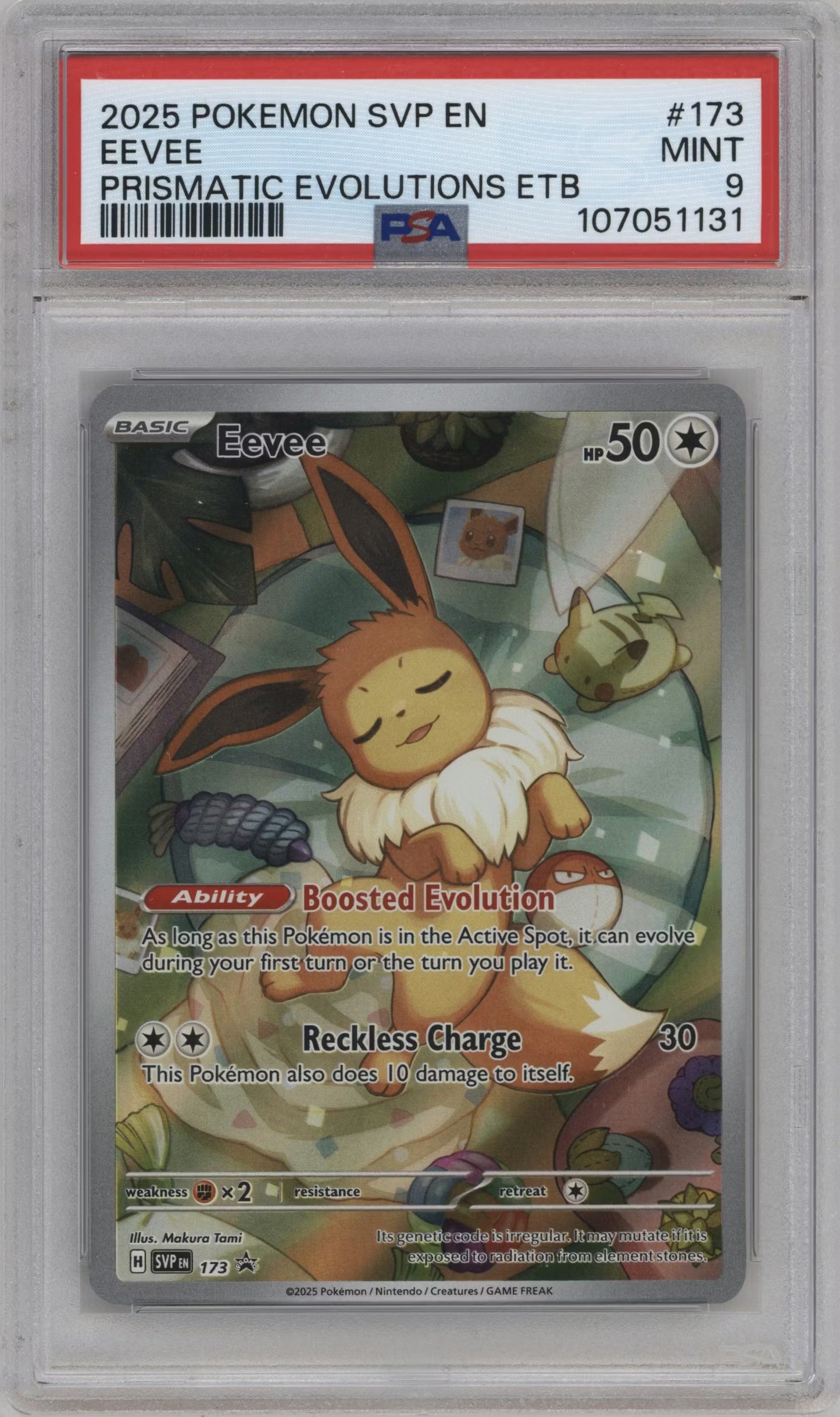 Eevee (SVP 173)(GRADED)(PSA)