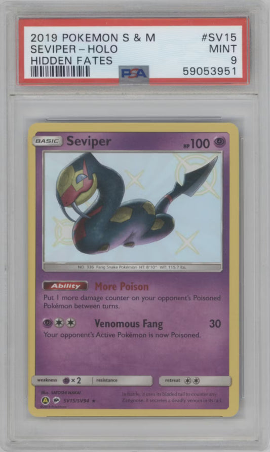 Seviper (HIF SV15)(GRADED)(PSA)