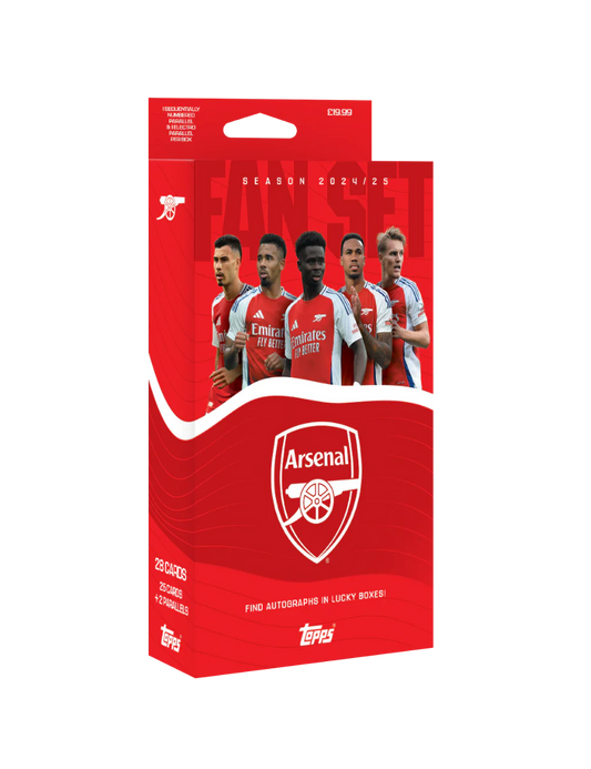 2024-25 Topps Soccer Arsenal FC Fan Set