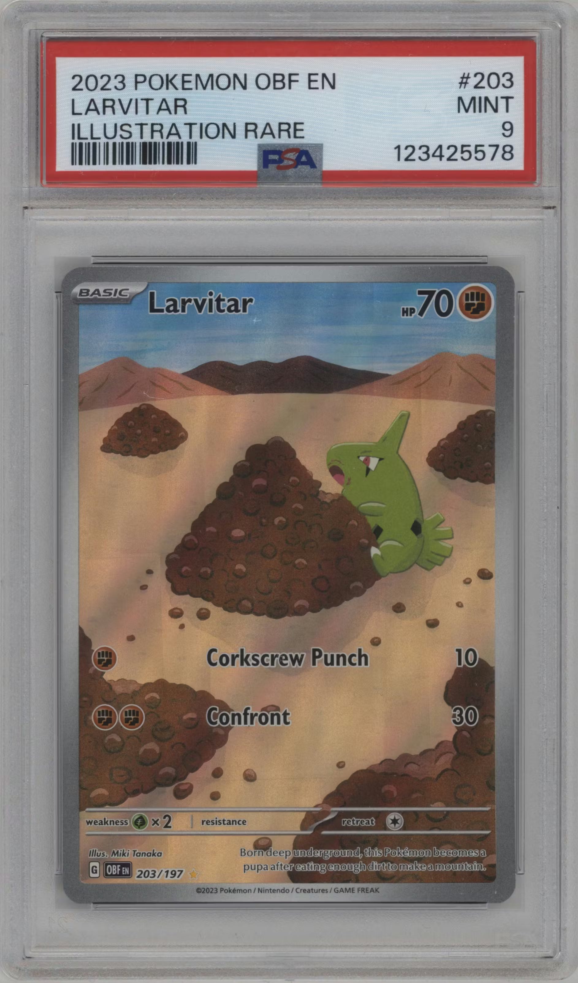Open Obf File Larvitar (OBF 203)(GRADED)(PSA) – JELAPLAY