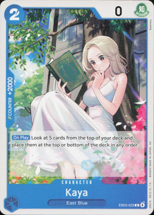 Kaya C Extra Booster: One Piece Heroines Edition EB03-023 NM