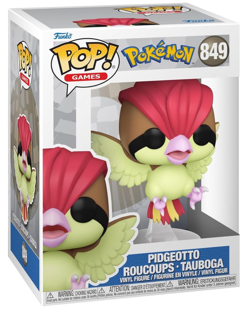 Фигура Funko POP! Games: Pokemon - Pidgeotto #849