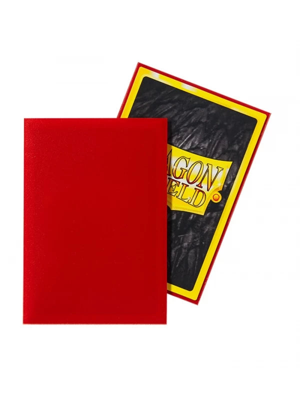 Dragon Shield- Crimson Red - Japanese Size Sleeves