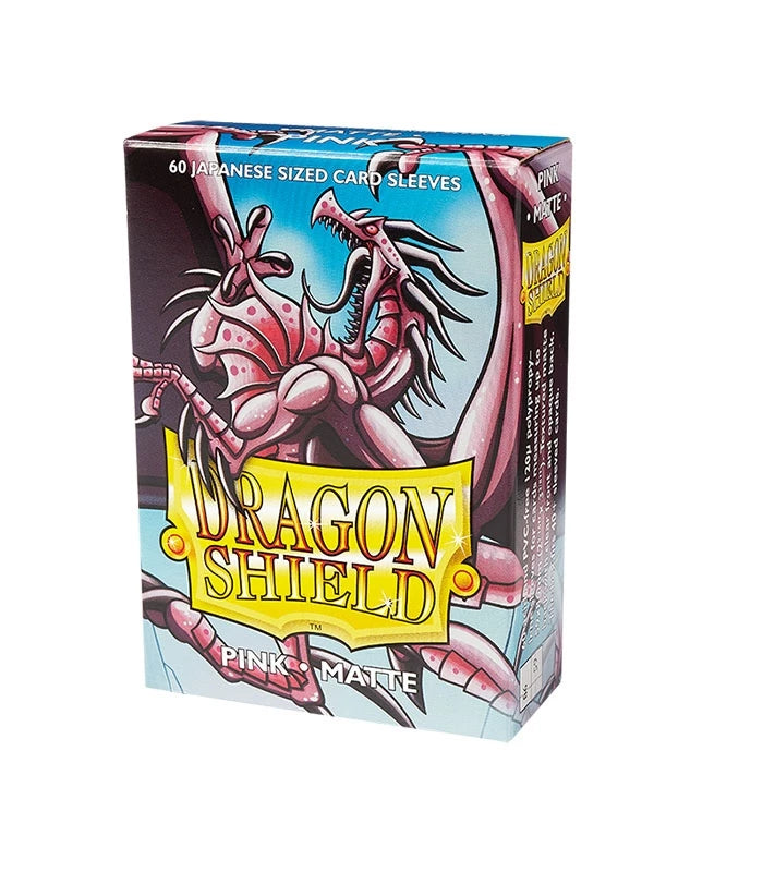 Dragon Shield- Pink - Japanese Size Sleeves