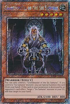 Grandmaster of the Six Samurai (V.1 - Platinum Secret Rare)