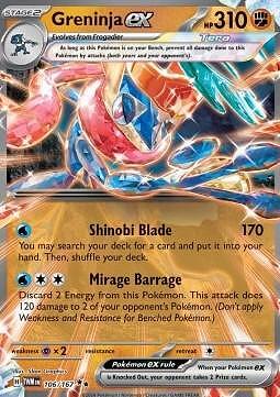 Greninja ex (TWM 106)